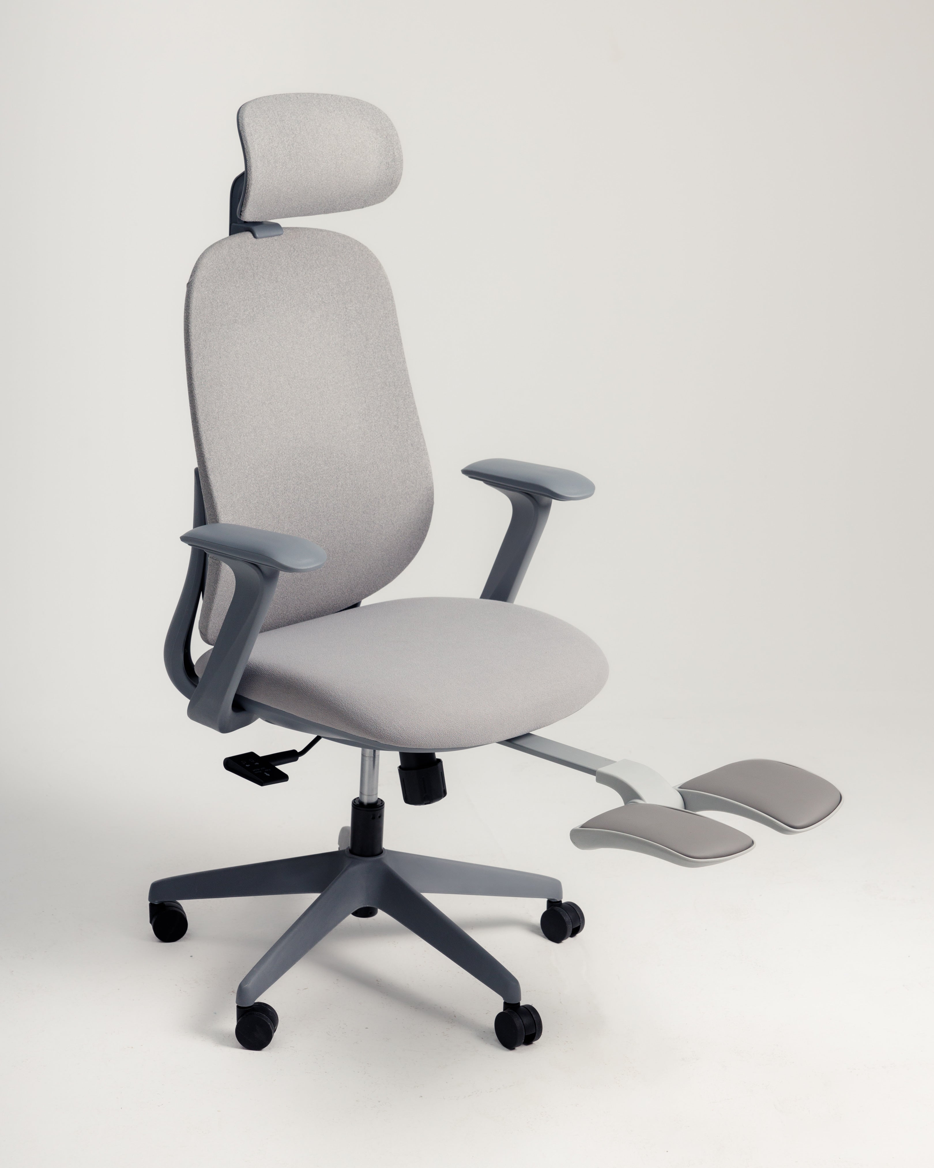 Grey Aura Ergonomic Chair Wasilaah