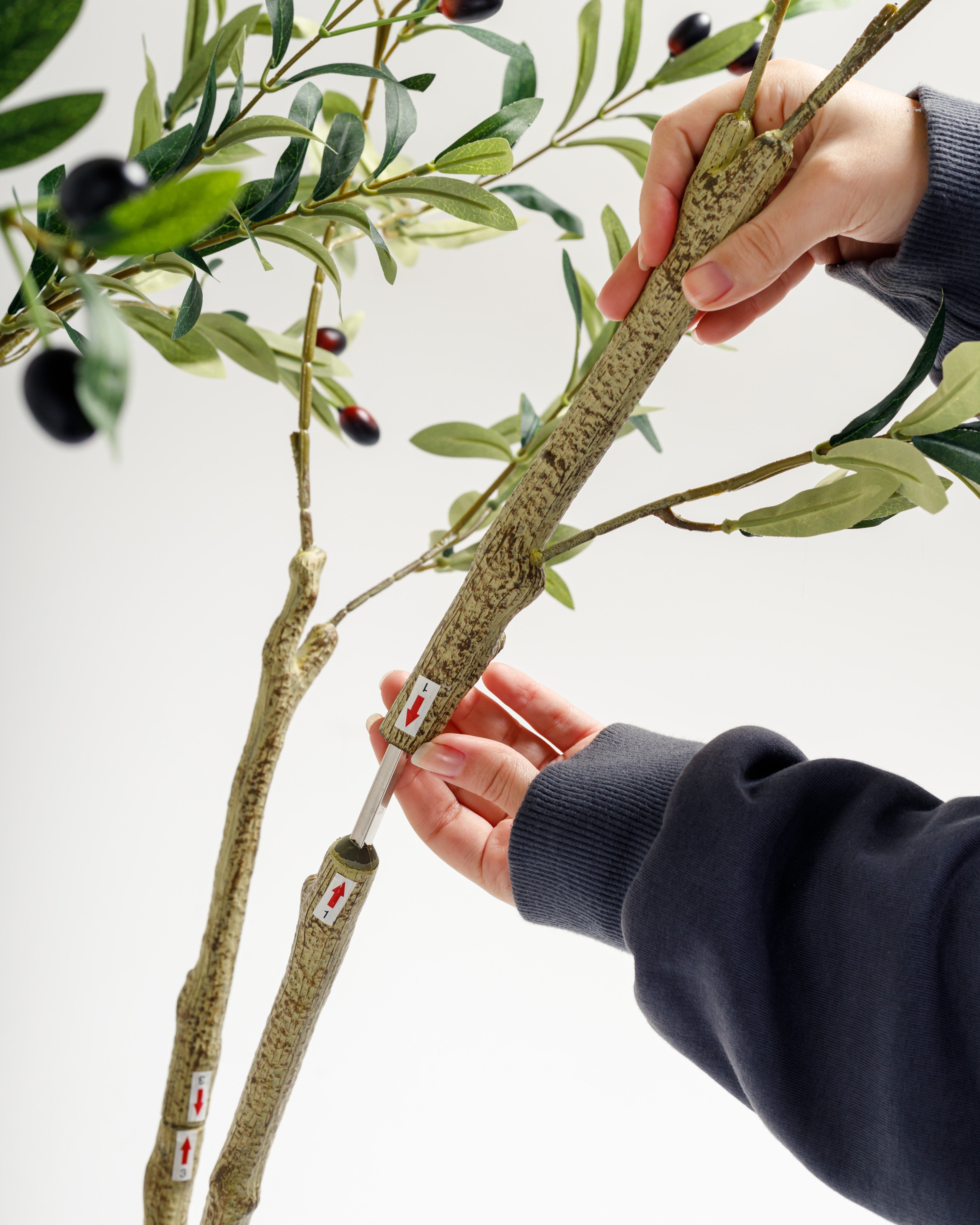 Olive Multi Stem Artificial Tree