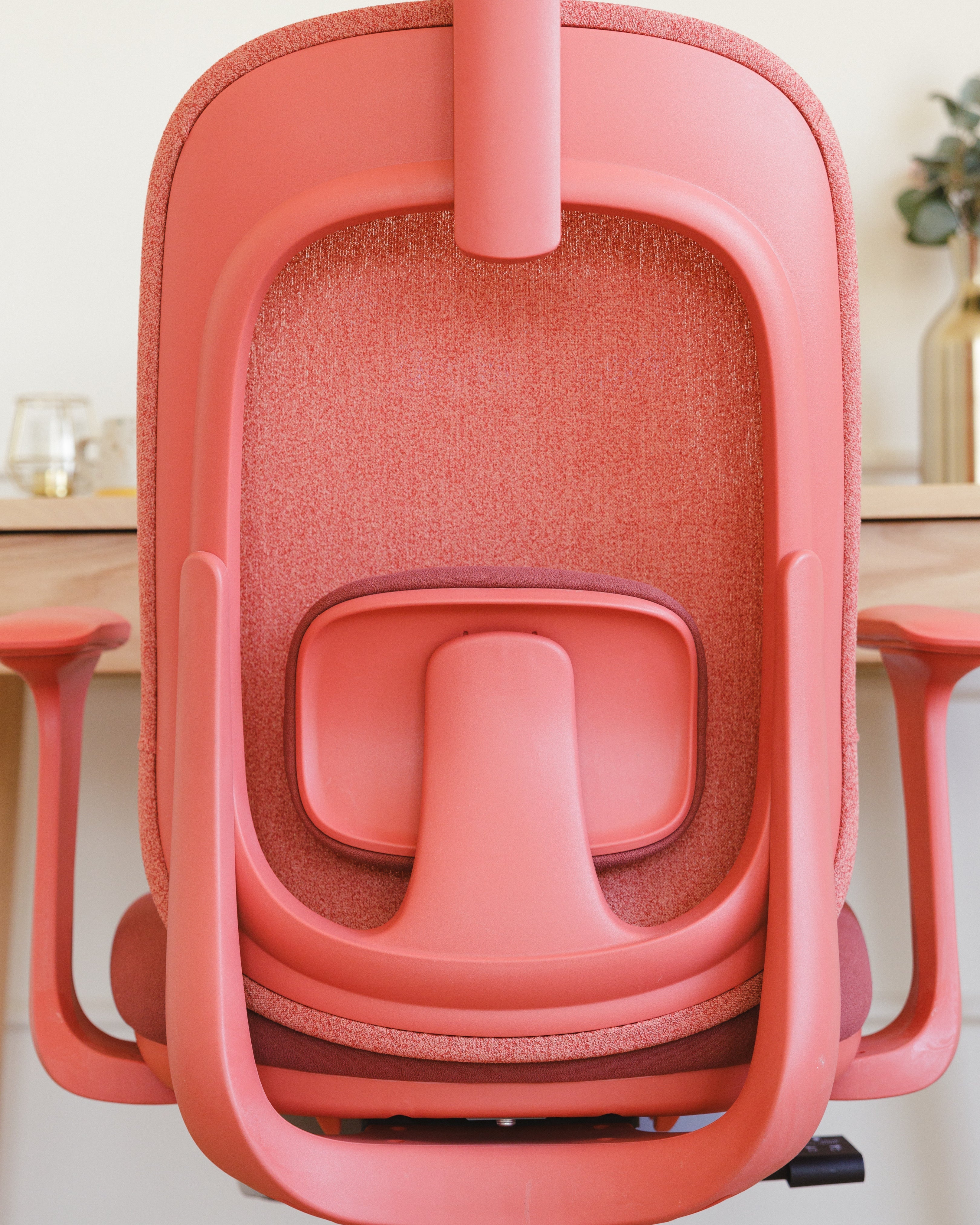 Red Aura Ergonomic Chair Wasilaah