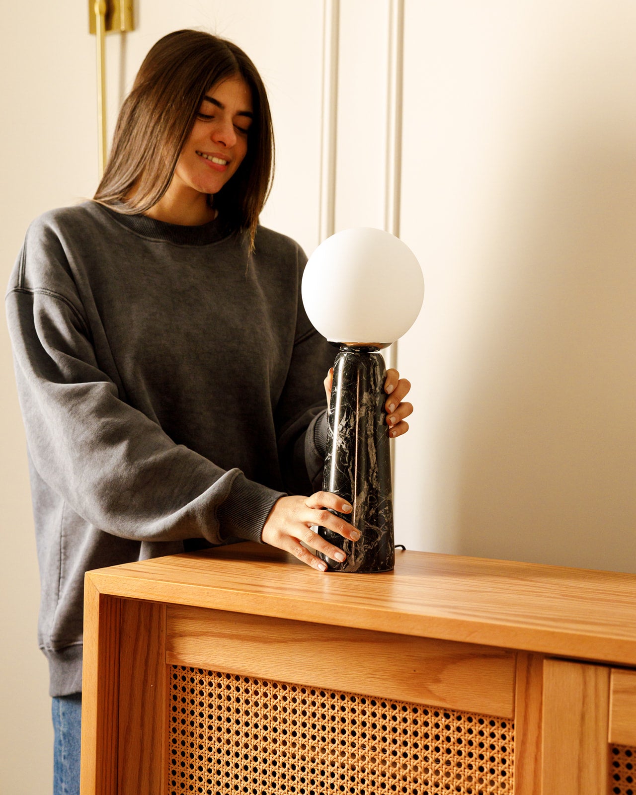 VESPRE MARBLE TABLE LAMP