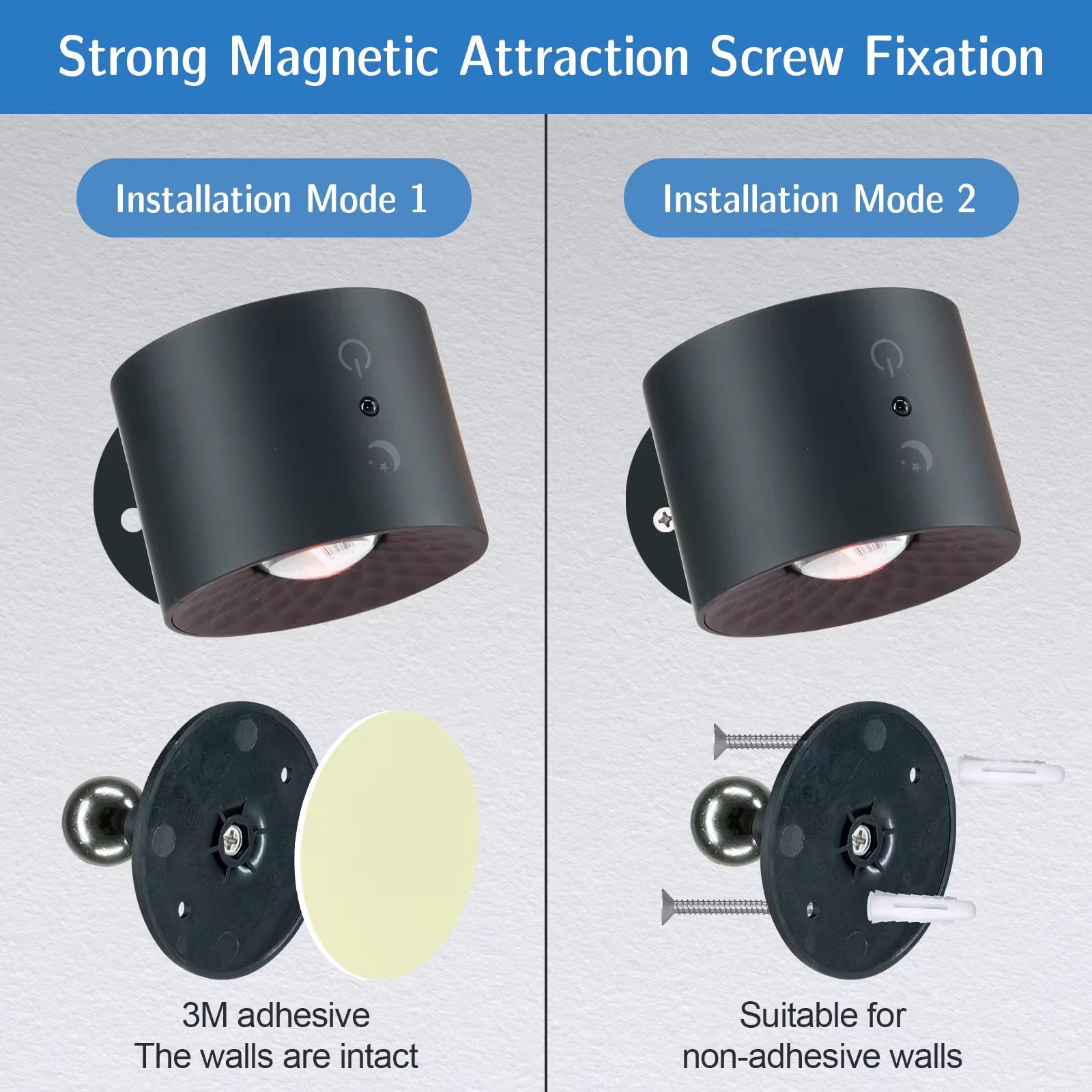 wall mount light installation method