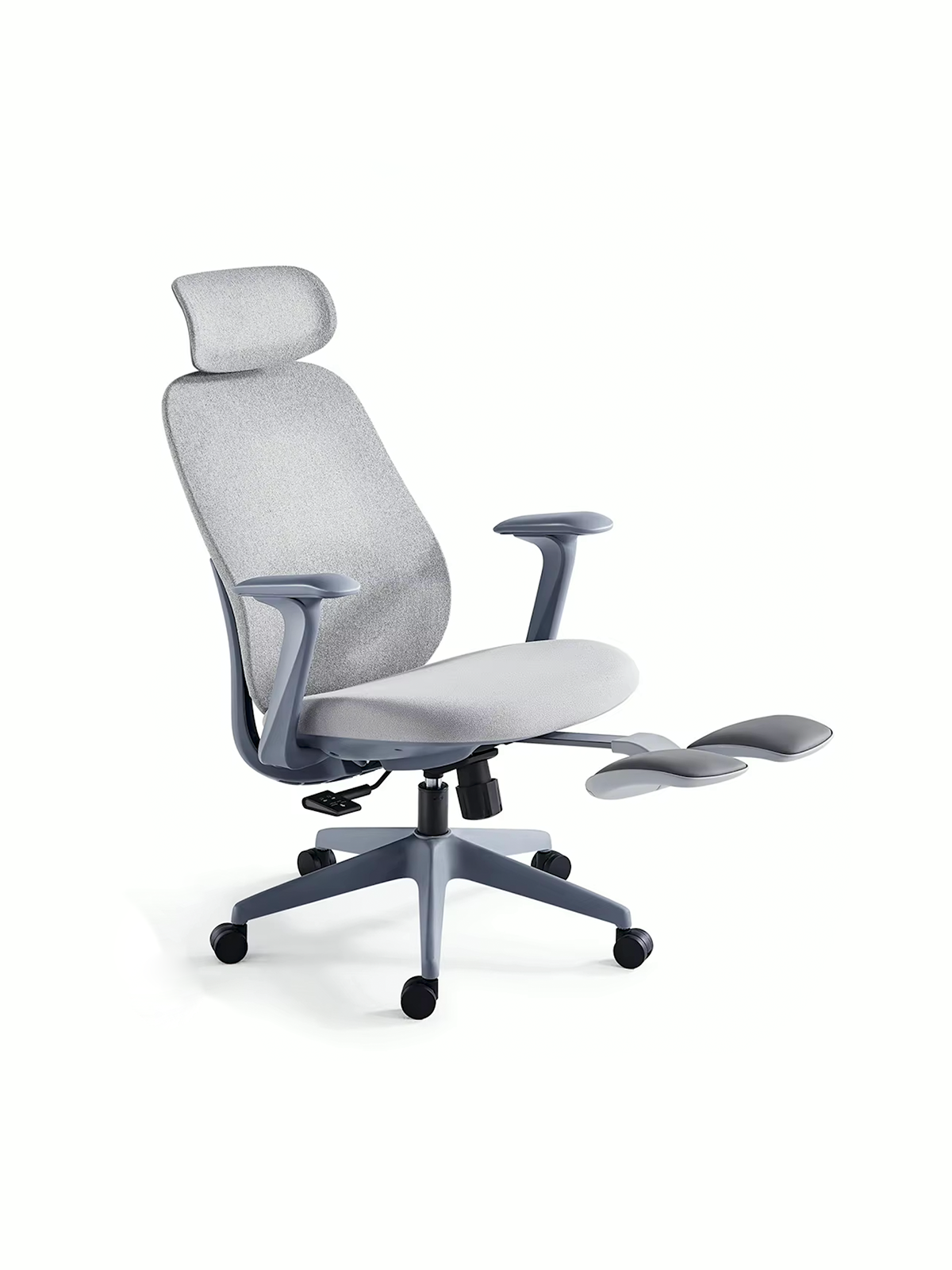 Grey Aura Ergonomic Chair Wasilaah