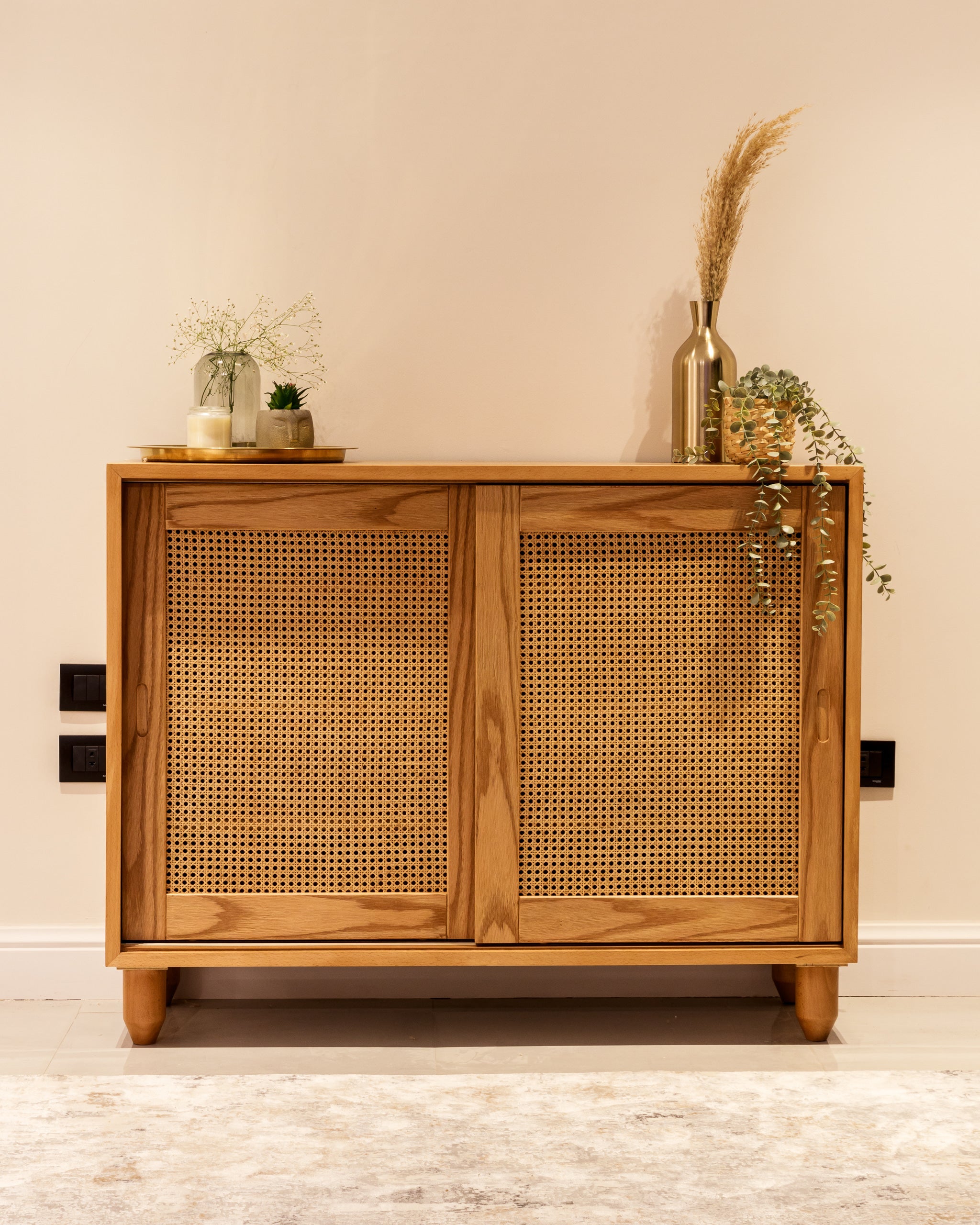 Boho Sliding Shoe Rack Wasilaah UAE
