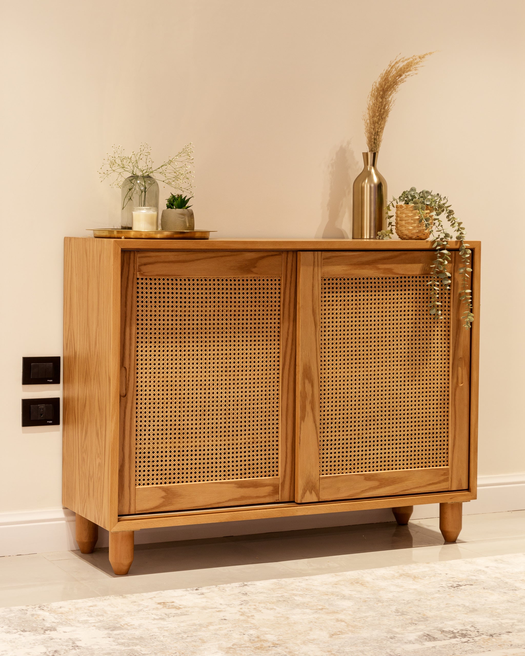 Boho Sliding Shoe Rack Wasilaah UAE