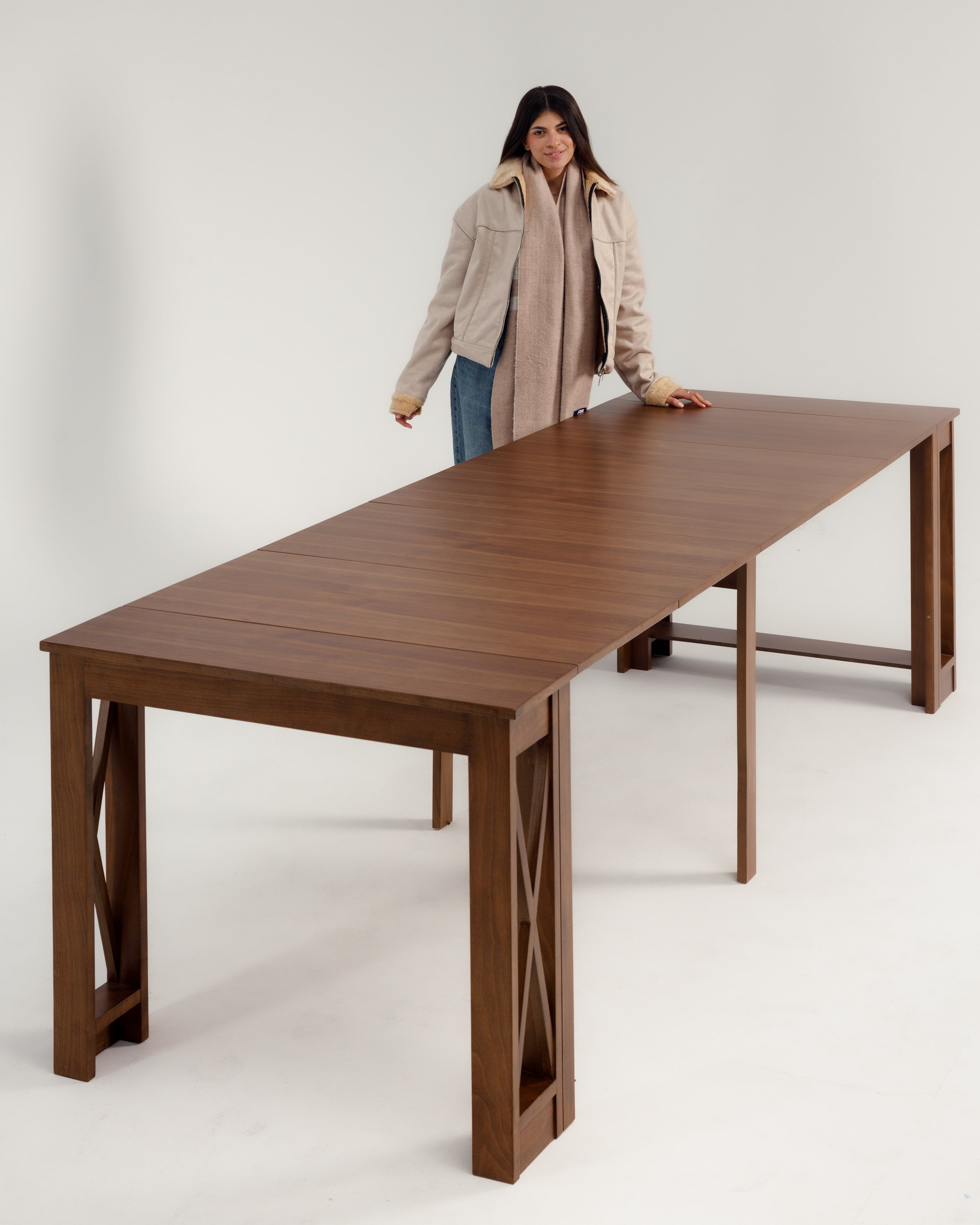 Walnut Transformer Table Wasilaah