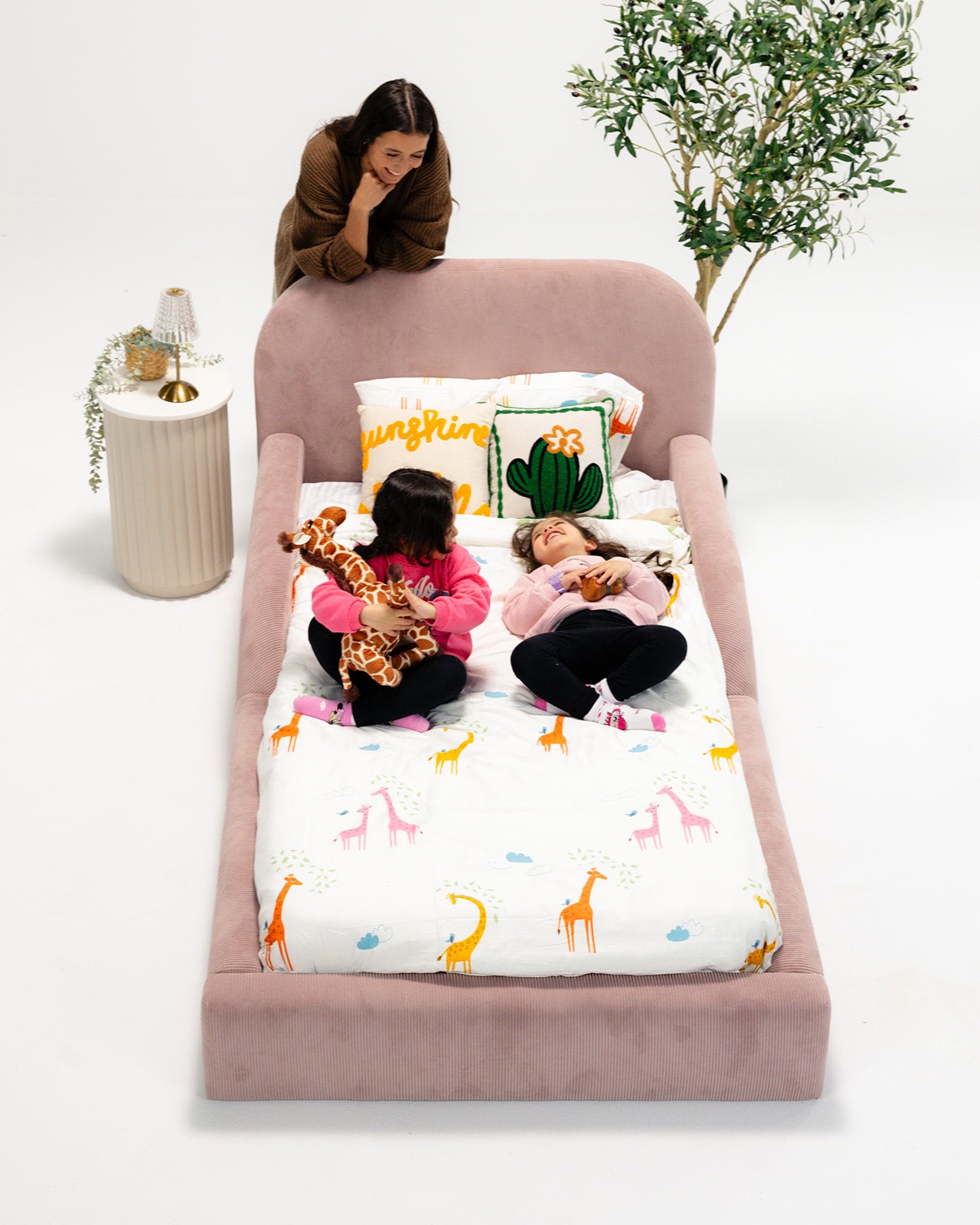 Pink Cloudnest Kids Bed