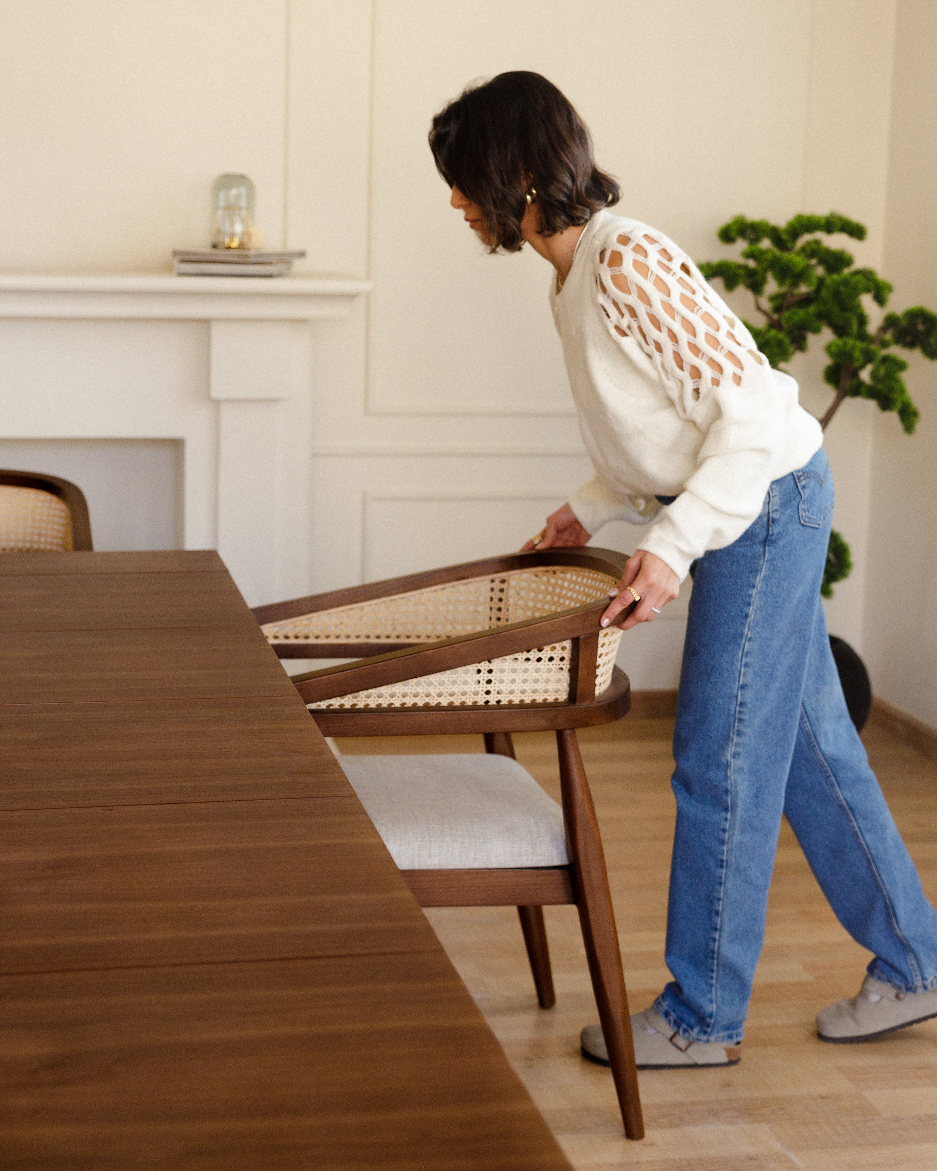 Walnut Transformer Table Wasilaah