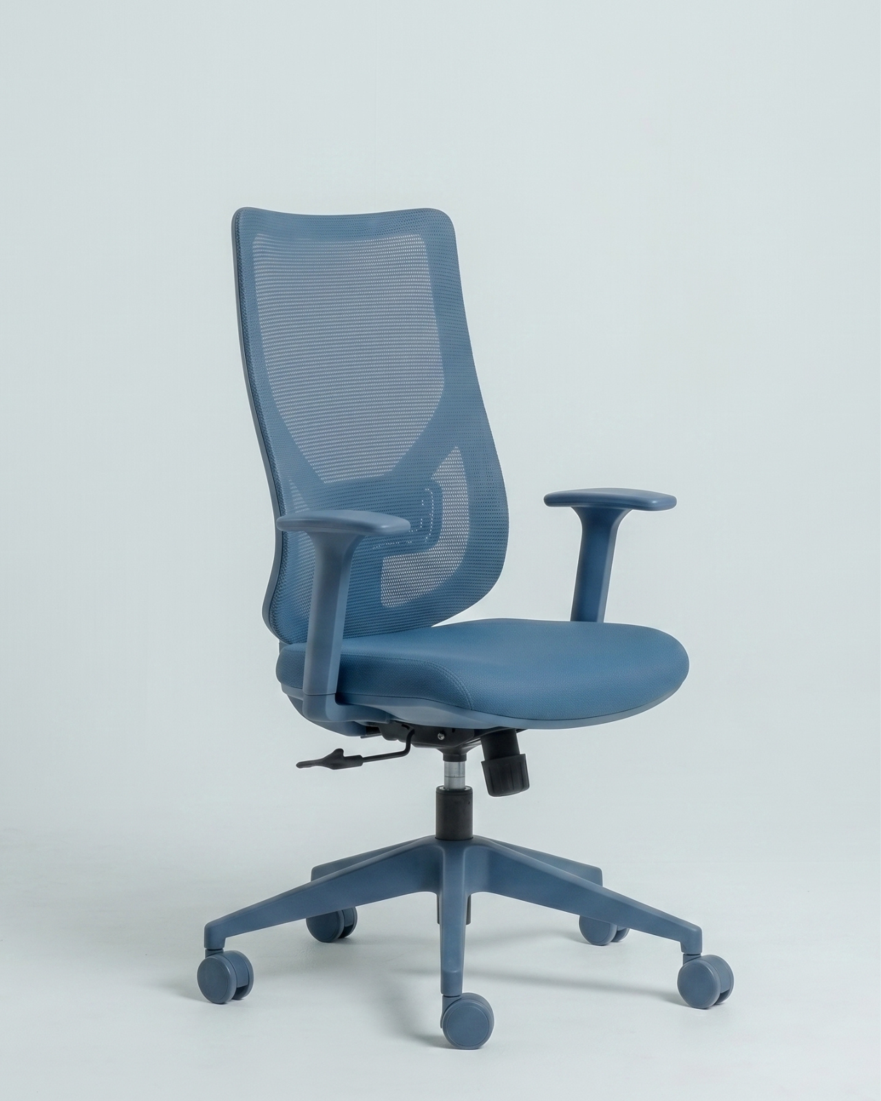 blue home office chair