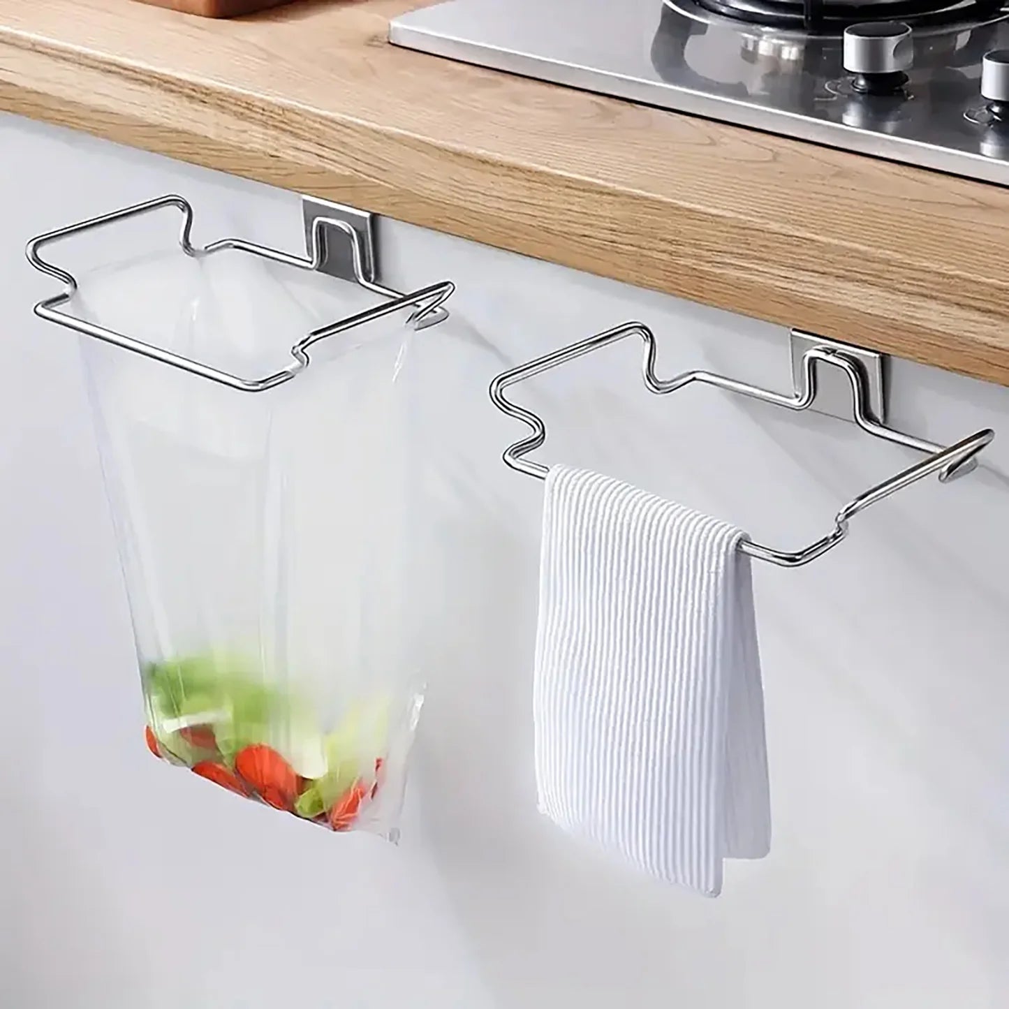 STAINLESS HANGING TRASH BAG UAE