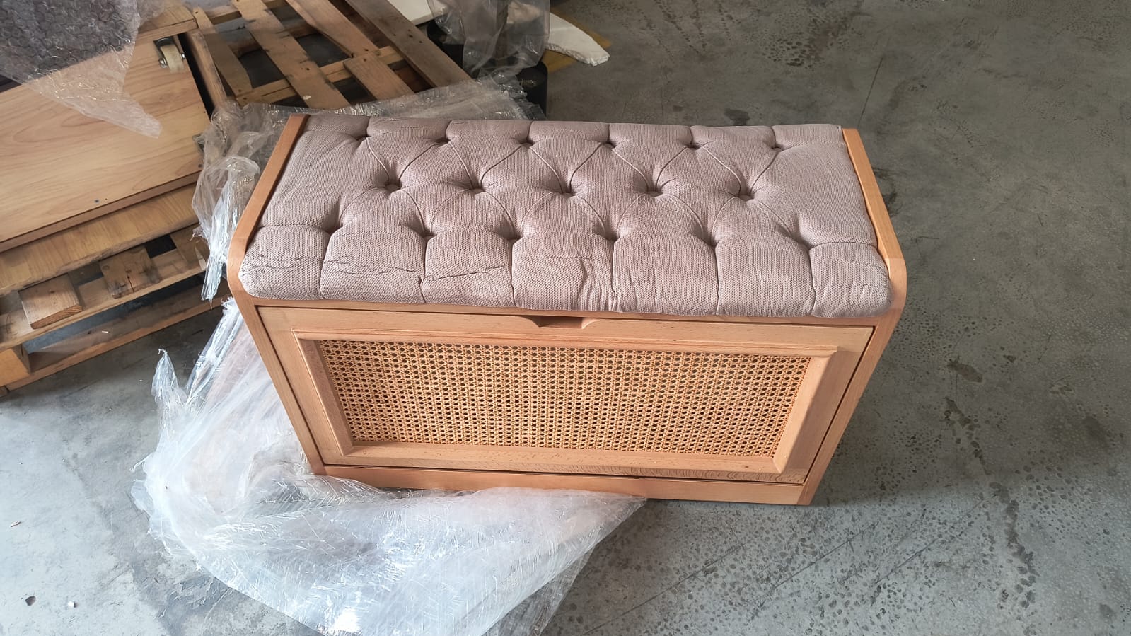 wooden shoe rack bench