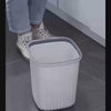 STAINLESS HANGING TRASH BAG